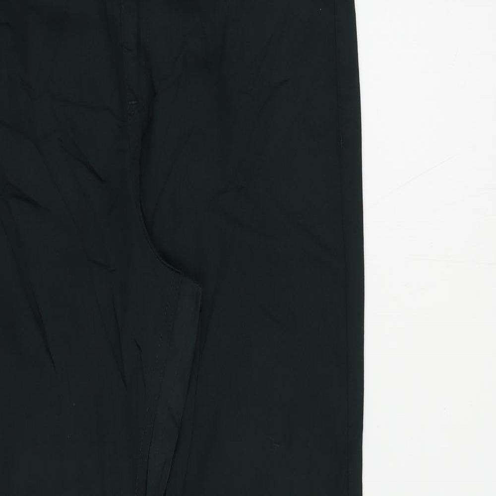 Marks and Spencer Womens Green Cotton Jegging Jeans Size 14 L29 in Regular - Elastic Waist