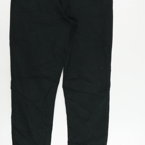 Marks and Spencer Womens Green Cotton Jegging Jeans Size 10 L28 in Regular - Elastic Waist