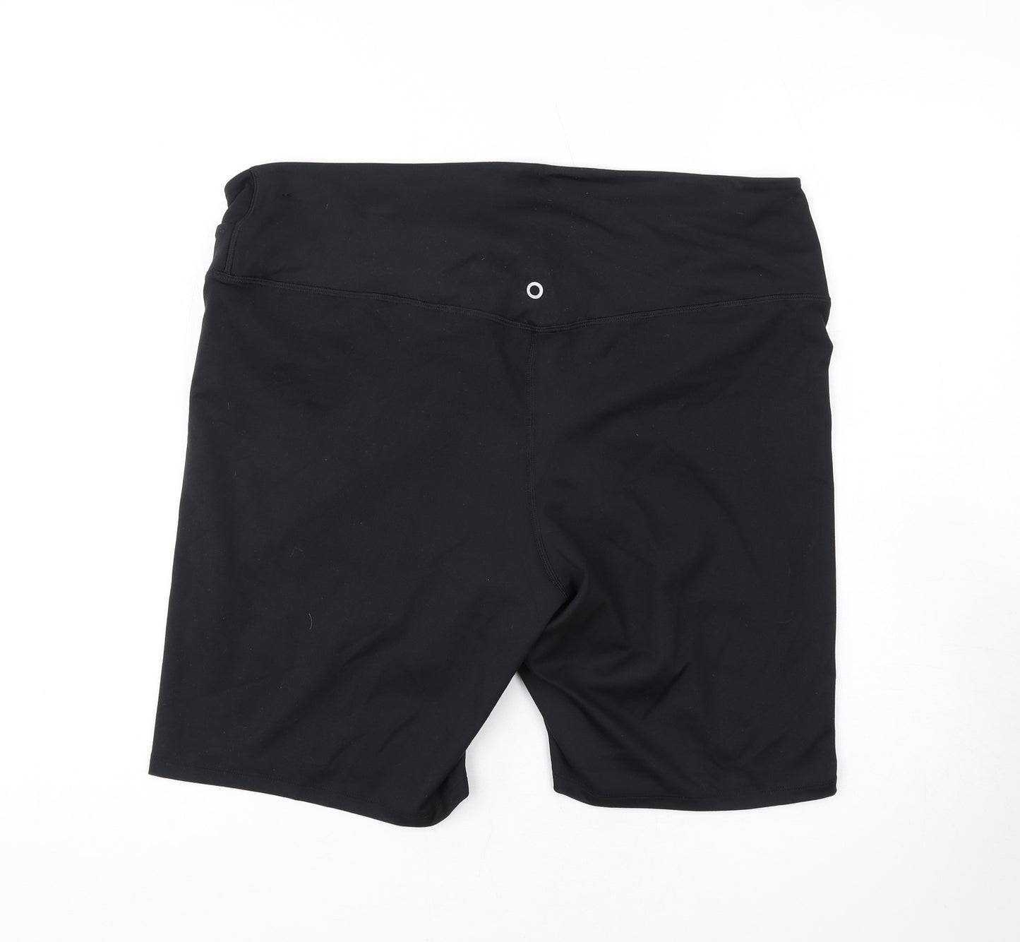 Good move Womens Black Polyester Biker Shorts Size 22 L8 in Regular