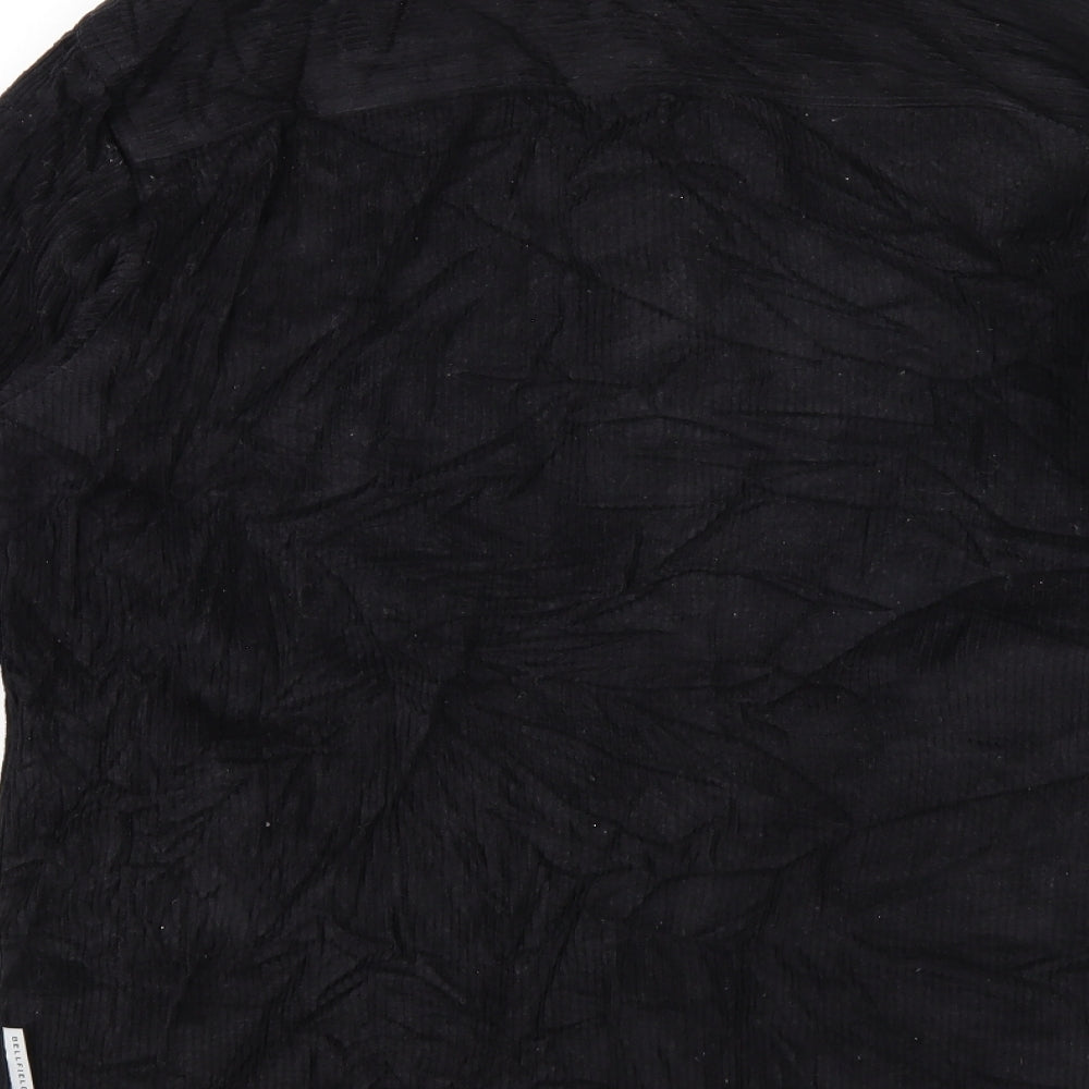 Bellfield Mens Black Jacket Size M Zip