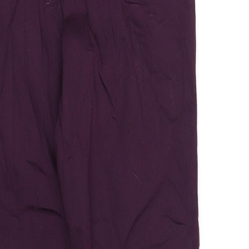 Marks and Spencer Womens Purple Cotton Jegging Jeans Size 6 L30 in Regular