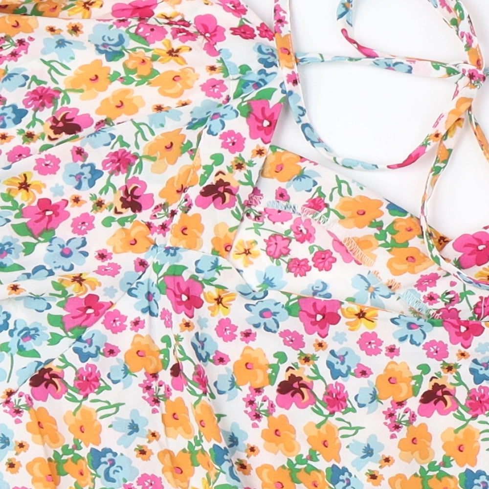 Yours Womens Multicoloured Floral Polyester Basic Blouse Size 30 Sweetheart - Size 30-32