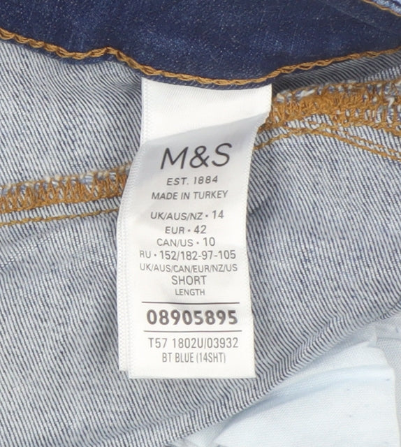 Marks & Spencer Women's Blue Denim Jeans Size 14