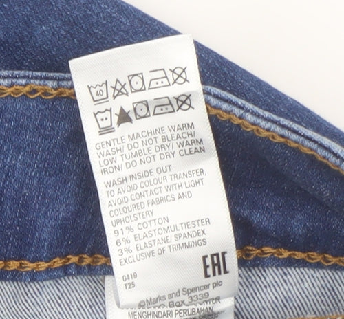 Marks & Spencer Women's Blue Denim Jeans Size 14