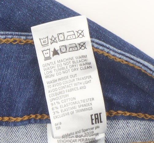 Marks & Spencer Women's Blue Denim Jeans Size 14