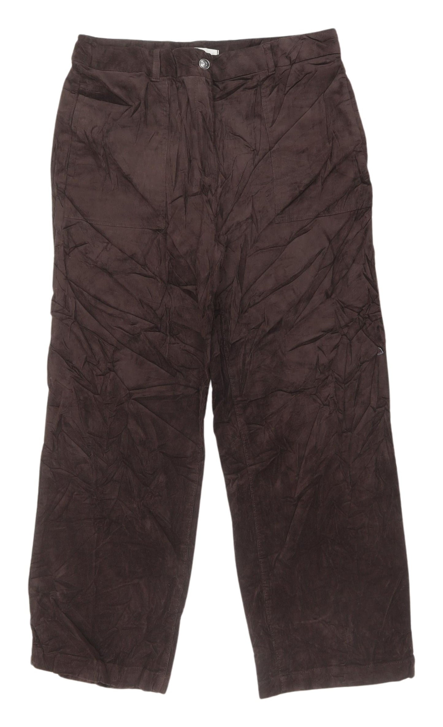 Marks and Spencer Women's Brown Cargo Trousers Size 14