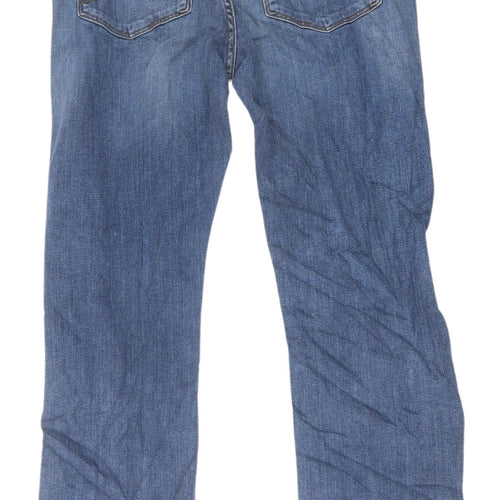Marks and Spencer Men's Blue Straight Jeans M