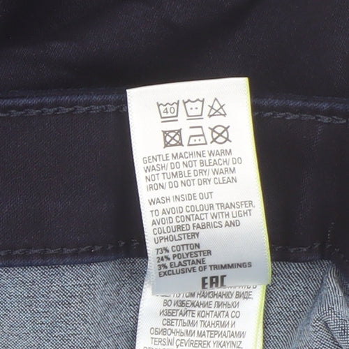 Marks and Spencer Women's Dark Indigo Skinny Jeans 28