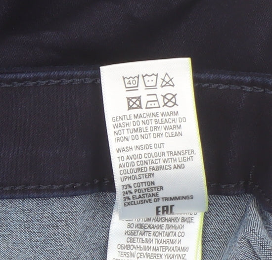 Marks and Spencer Women's Dark Indigo Skinny Jeans 28