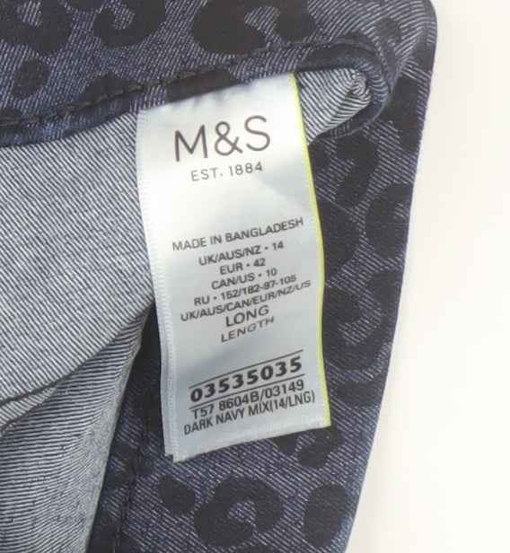 Marks and Spencer Women's Blue Jegging Jeans Size 14