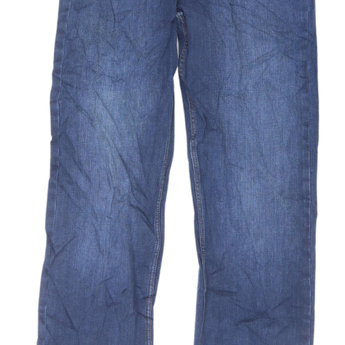 Marks and Spencer Women's Blue Straight Jeans Size 10