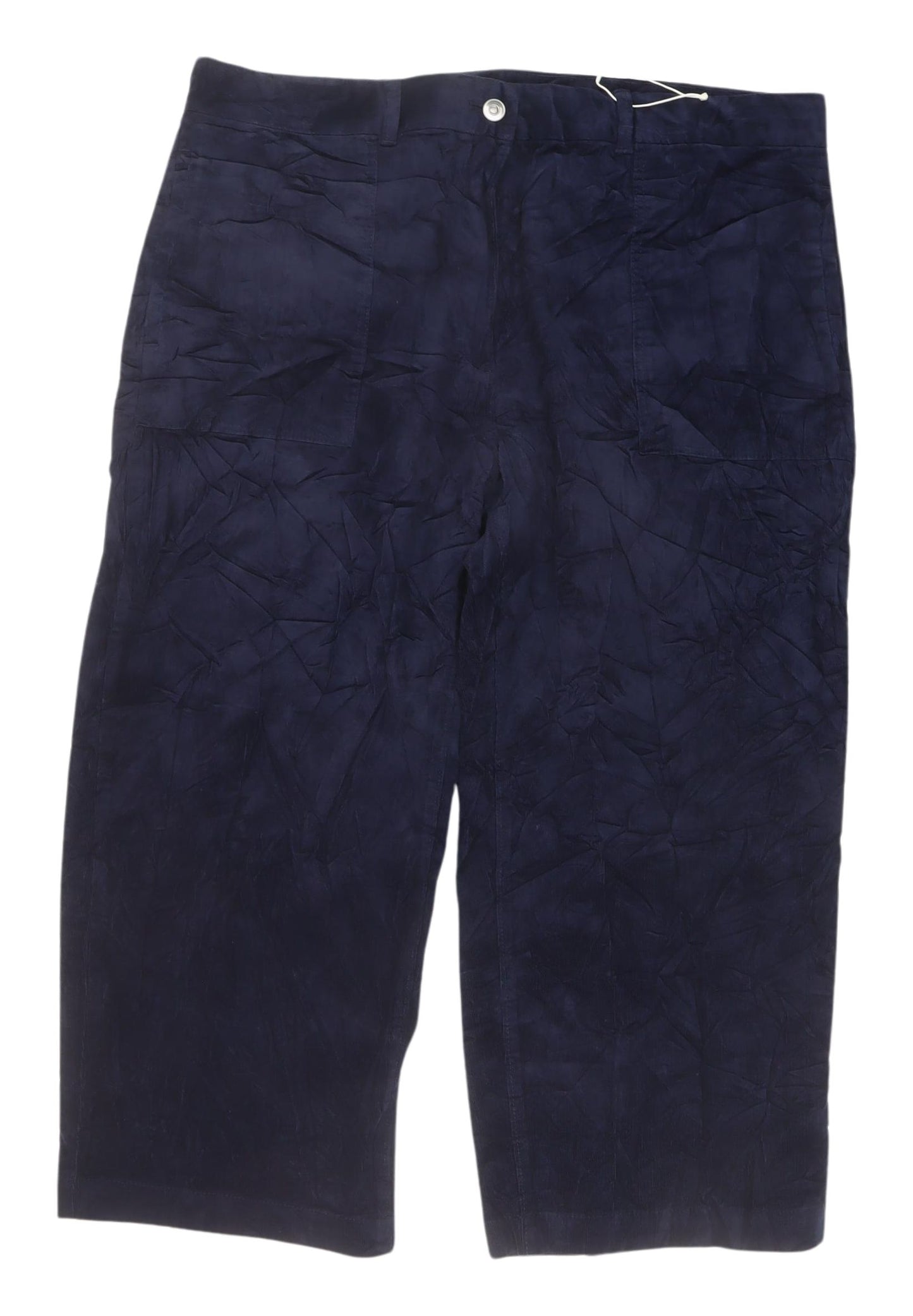 Marks and Spencer Women's Blue Bermuda Shorts Size 18