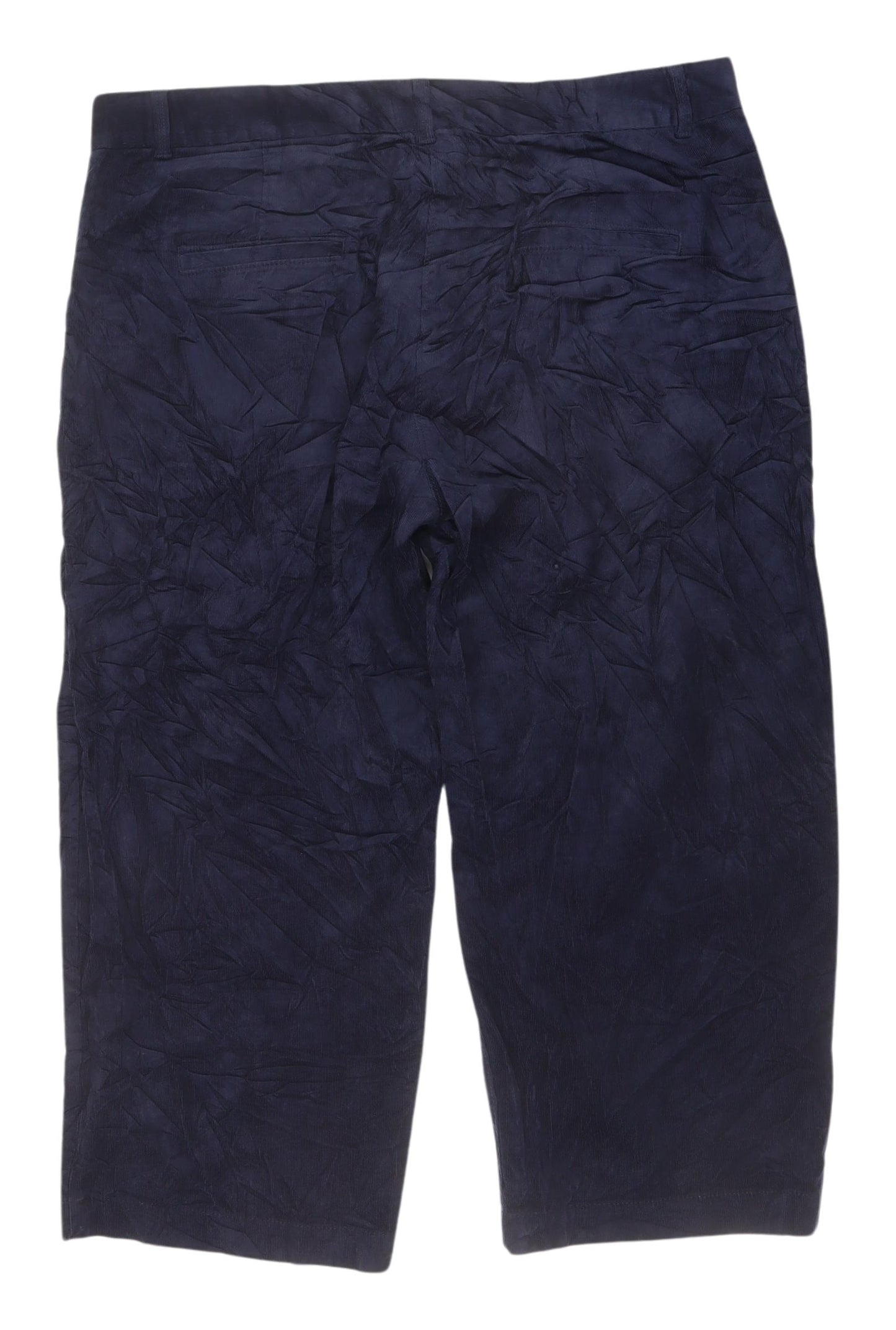Marks and Spencer Women's Blue Bermuda Shorts Size 18