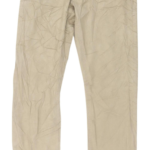 Marks and Spencer Men's Beige Straight Jeans M