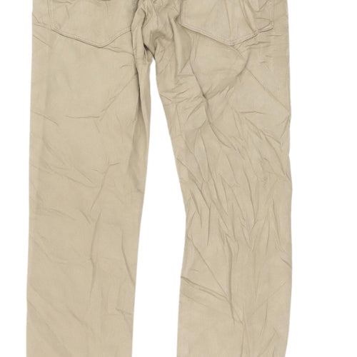 Marks and Spencer Men's Beige Straight Jeans M