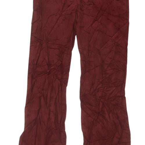 Marks and Spencer Red Women's Trousers Size 10