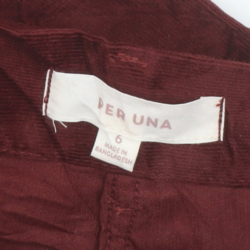 Marks and Spencer Red Women's Trousers Size 10