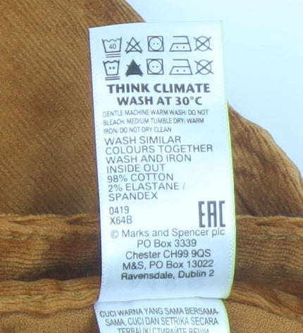Marks and Spencer Women’s Brown Trousers Size 10