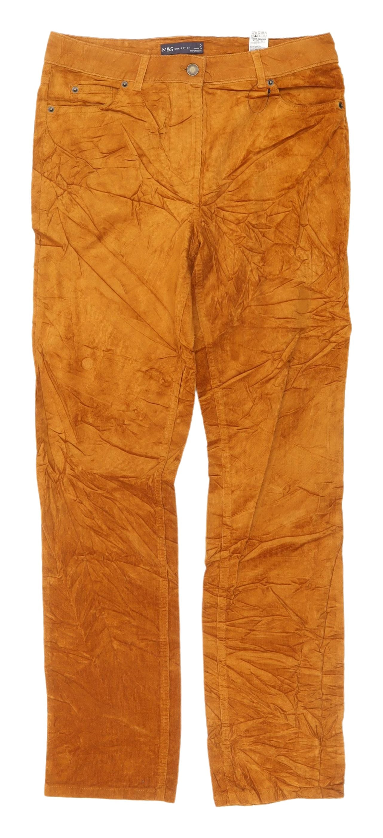 Marks and Spencer Women's Brown Trousers Size 10