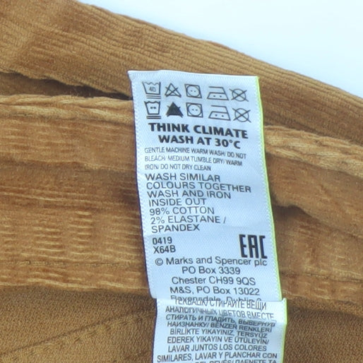 Marks and Spencer Women's Brown Trousers Size 10
