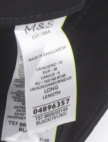 Marks and Spencer Women's Black Skinny Jeans Size 10
