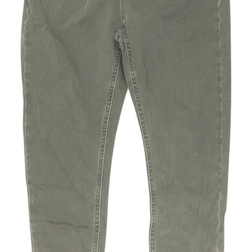 Marks and Spencer Women's Green Skinny Jeans Size 10