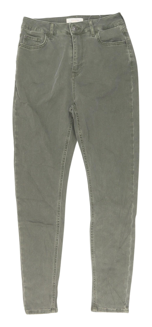 Marks and Spencer Women's Green Skinny Jeans Size 10