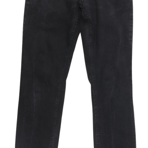 Denim Co Men's Black Slim Jeans W30 L32