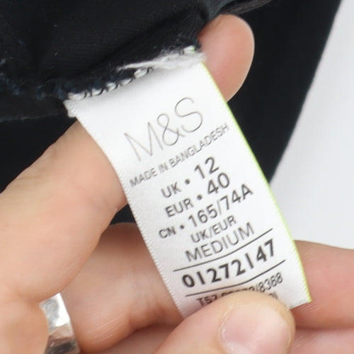 Marks and Spencer Black Slim Jeggings, Women's Size 12