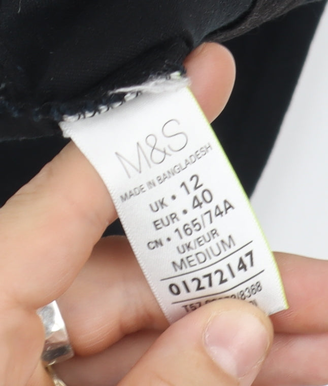 Marks and Spencer Black Slim Jeggings, Women's Size 12