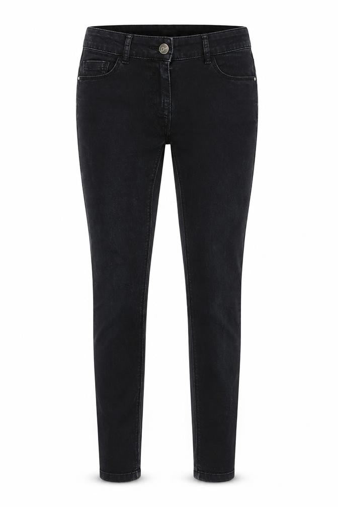 F&F Women's Black Skinny Jeans, Size 8, Stretch Denim