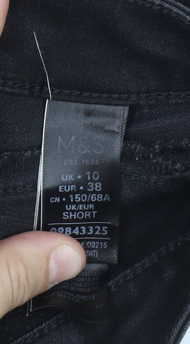 Marks and Spencer Women's Black Slim Jeans Size 10