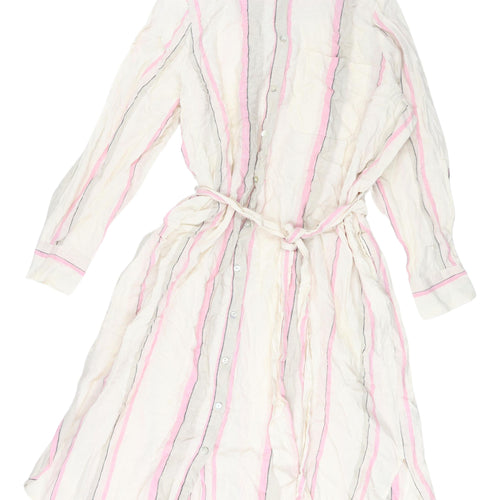 Marks and Spencer Women’s Striped Shirt Dress 22