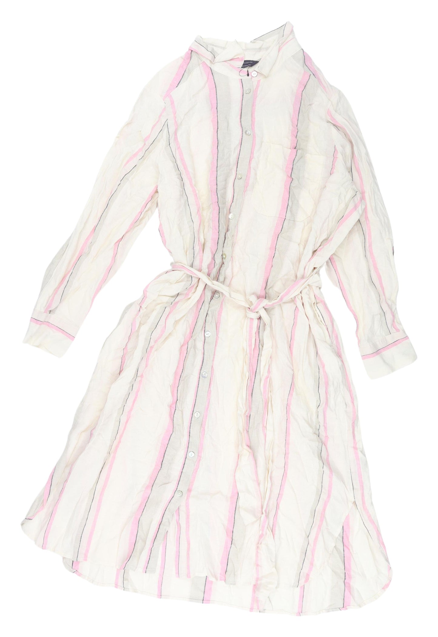 Marks and Spencer Women’s Striped Shirt Dress 22
