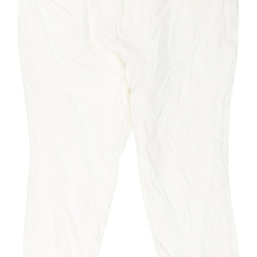 Marks and Spencer Women's White Skinny Jeans Size 22