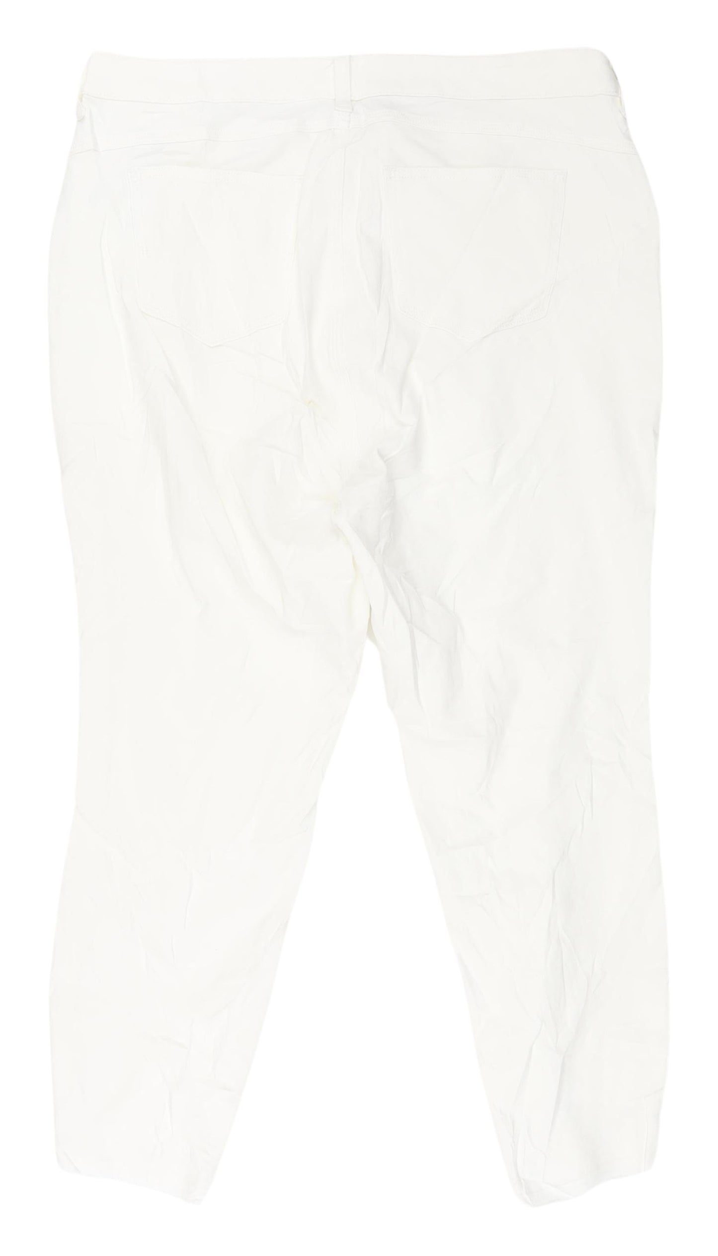 Marks and Spencer Women's White Skinny Jeans Size 22