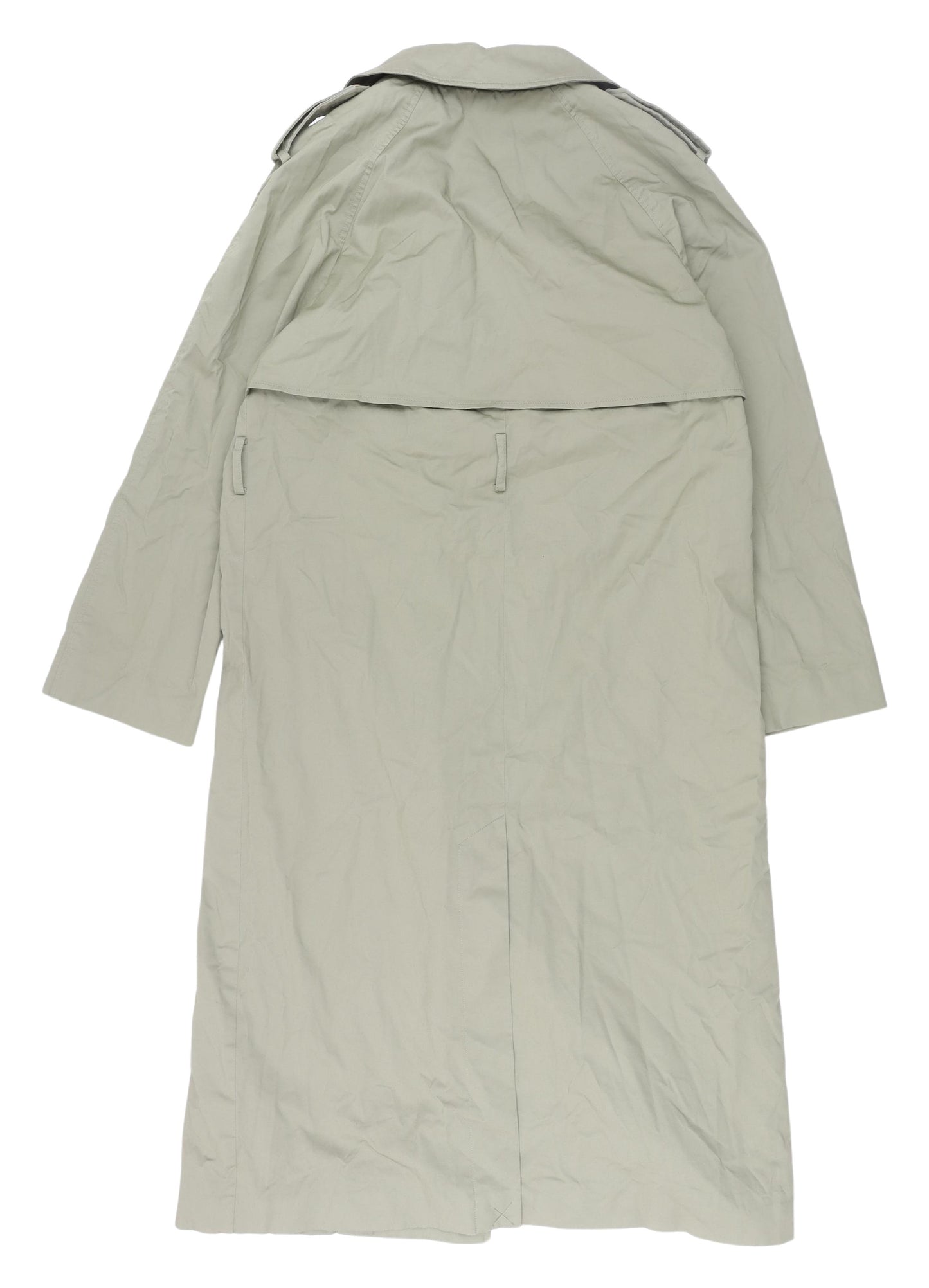 Marks and Spencer Women's Trench Coat Green Size 8