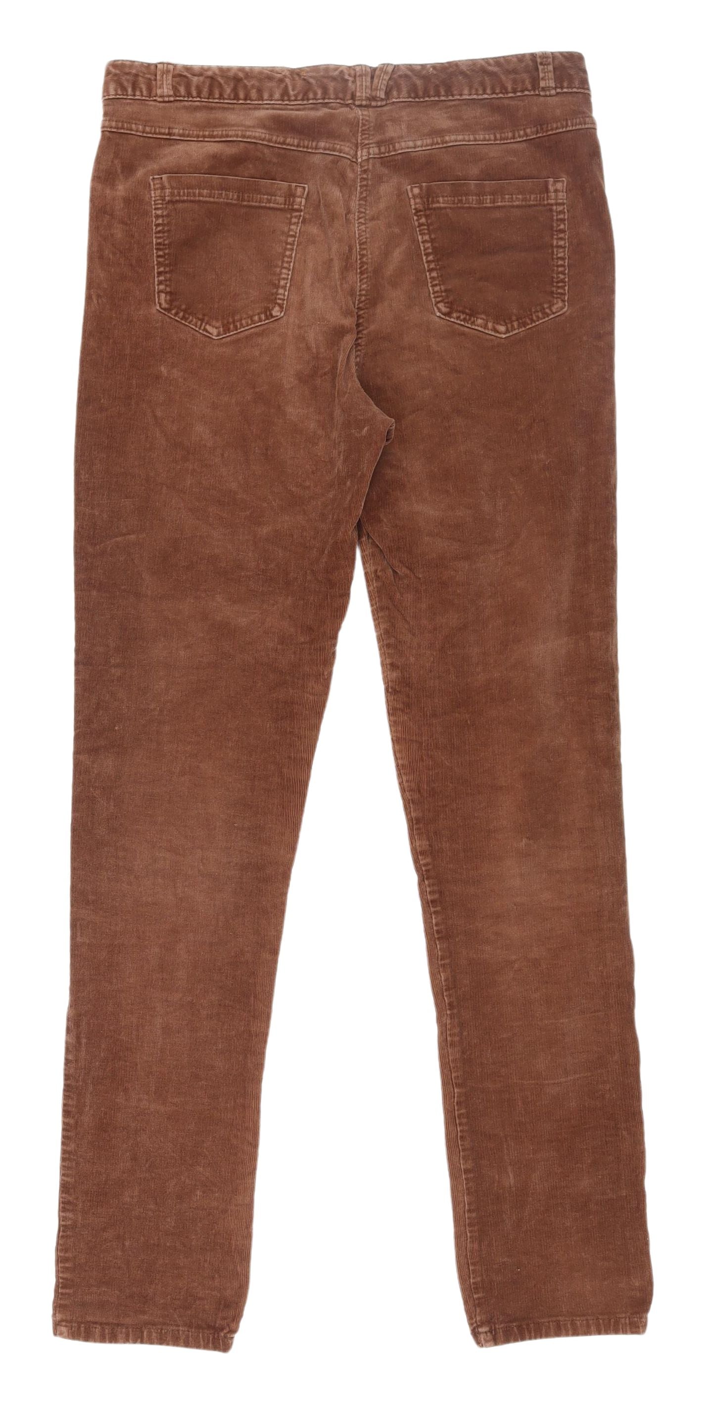 Marks and Spencer Women's Brown Corduroy Jegging Size 12