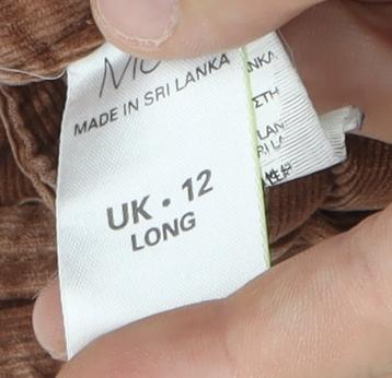 Marks and Spencer Women's Brown Corduroy Jegging Size 12