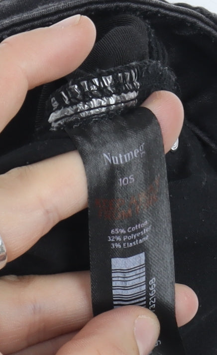 Nutmeg Women's Black Skinny Jeans Size 10S
