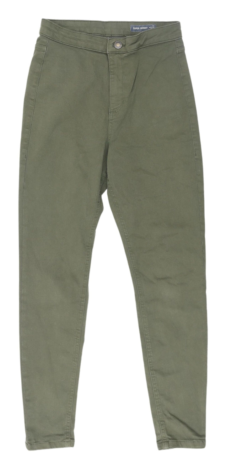 Marks and Spencer Women's Green Skinny Jeans, Size 10