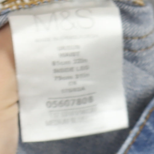 Marks and Spencer Men's Blue Straight Jeans Size L