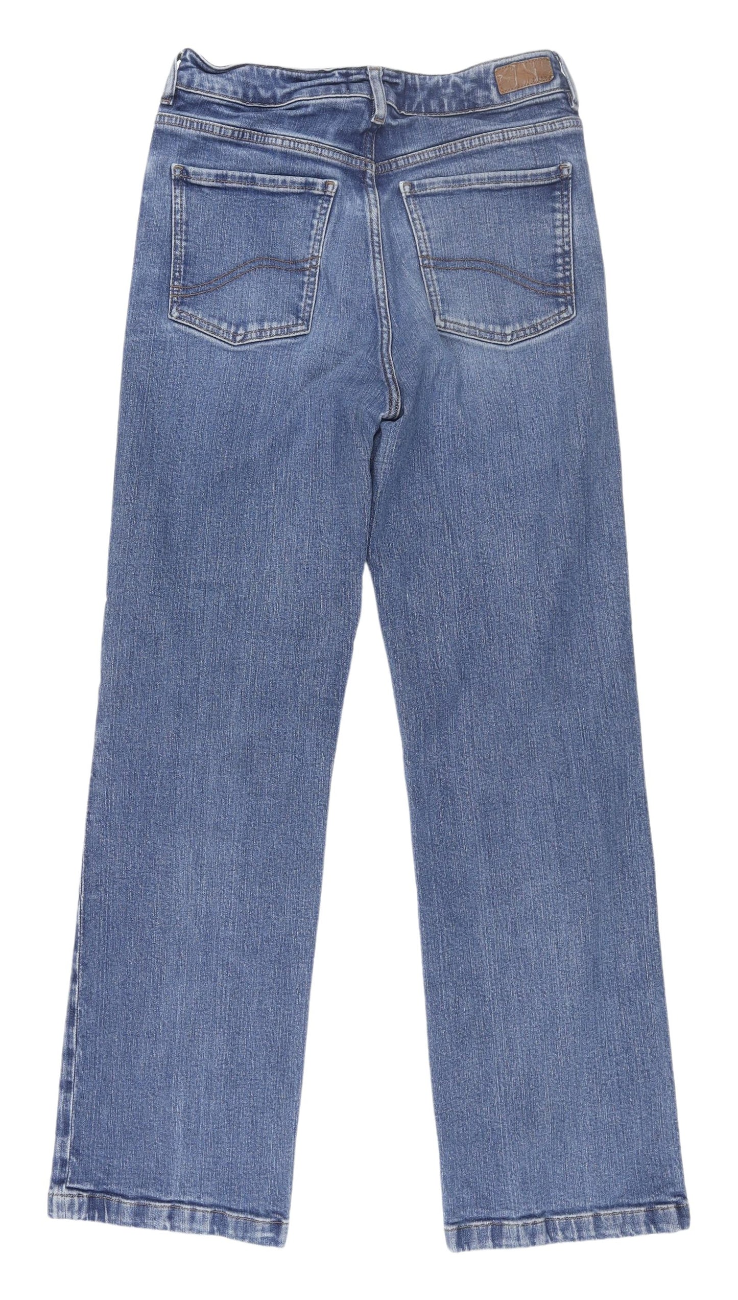 Fat Face Women's Blue Wide-Leg Jeans Size 12L