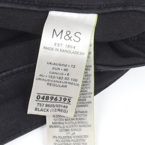 Marks & Spencer Women's Black Skinny Jeans Size 12
