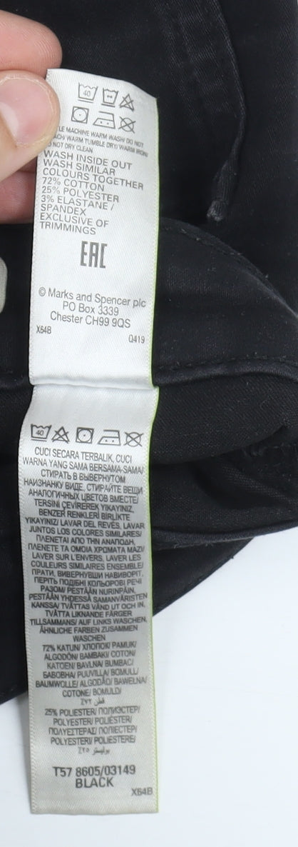 Marks & Spencer Women's Black Skinny Jeans Size 12