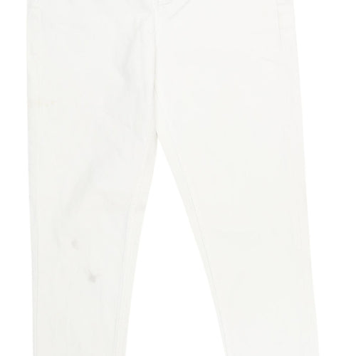 Oasis Women's White Skinny Jeans Size 14 Slim Fit