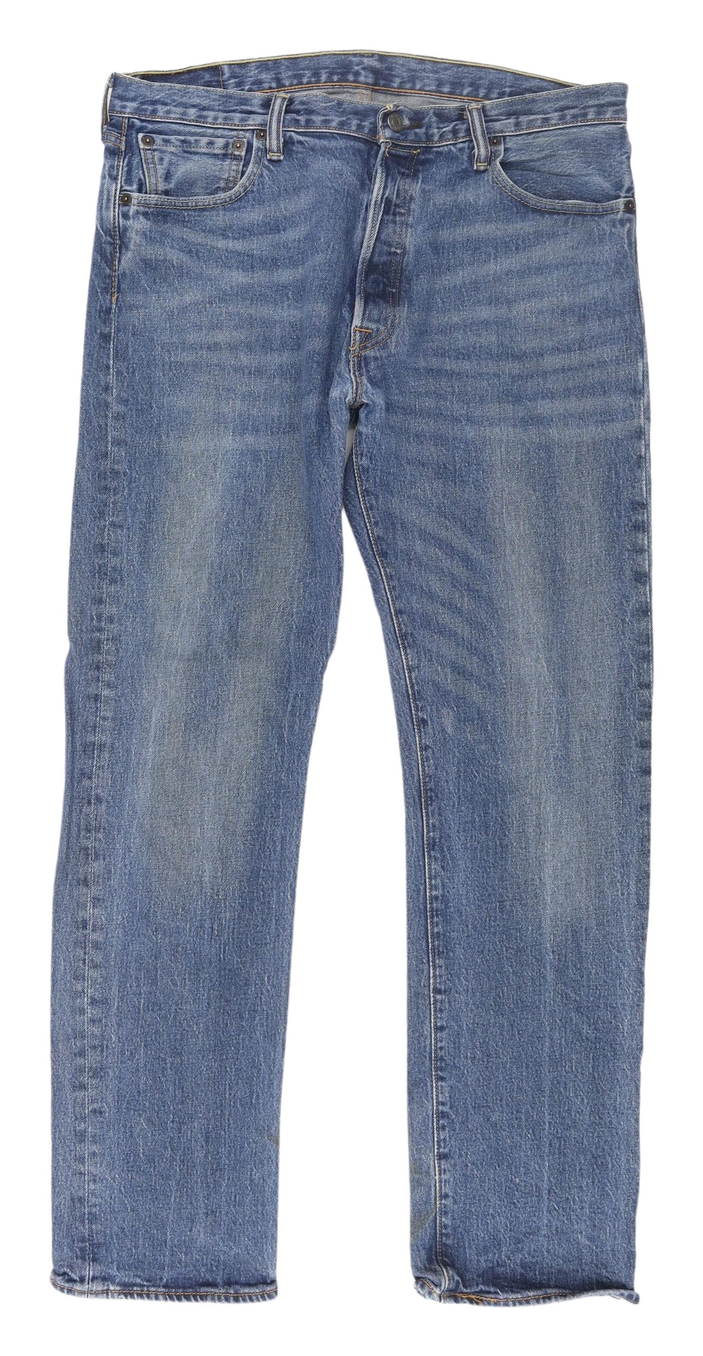 Levi's Men's Blue Straight Jeans Size L
