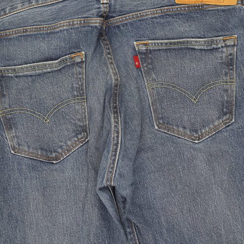Levi's Men's Blue Straight Jeans Size L