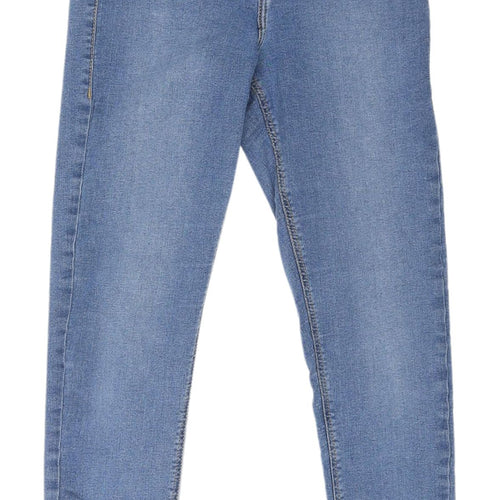 Topshop Women's Blue Slim Jegging, Size 12