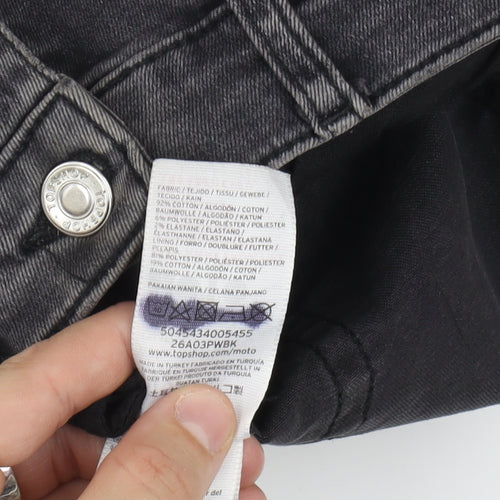 Topshop Women’s Grey Skinny Jeans Size 4